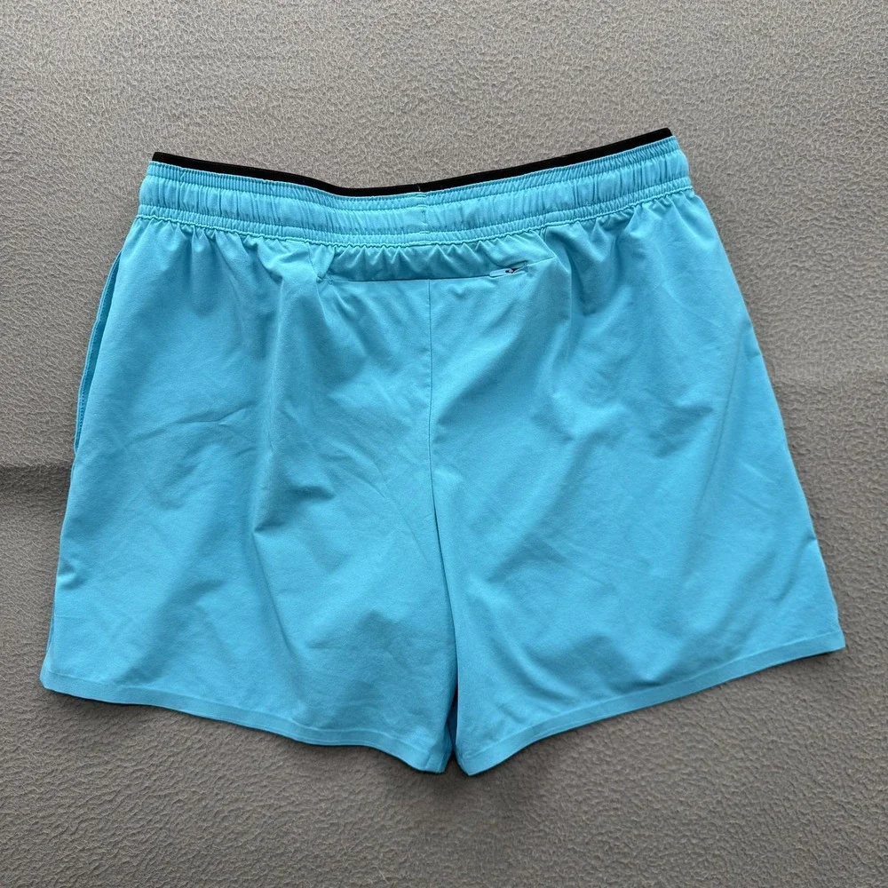 Chubbies Swim Trunks Mens Small Blue Solid 5.5 Inseam Lined Stretch Quick Dry